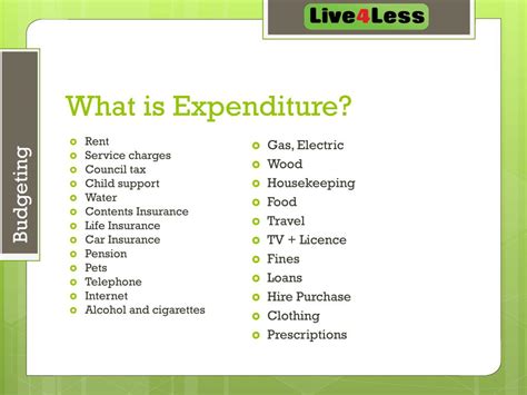 what is expenditure in business.